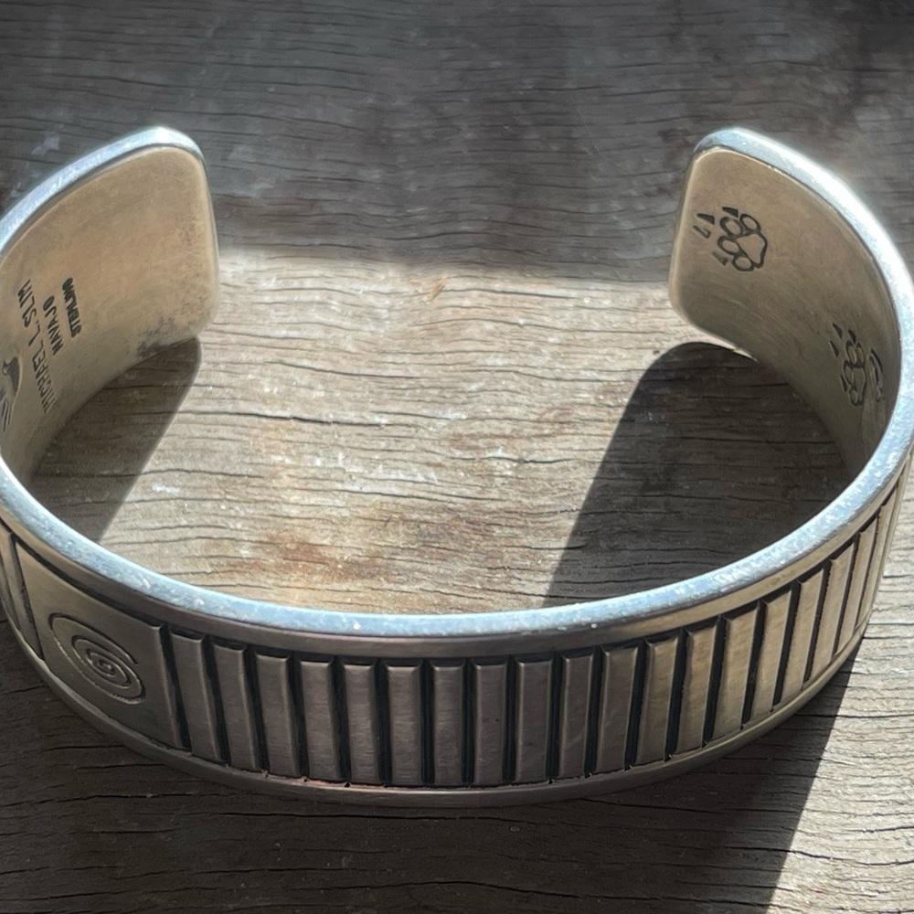 Navajo Sterling Silver Cuff Bracelet